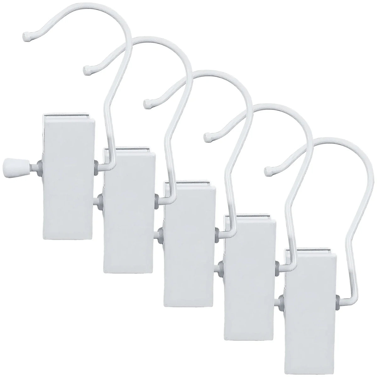 Stainless Steel Clothespin Hooks | Clip & Drip Laundry Hangers