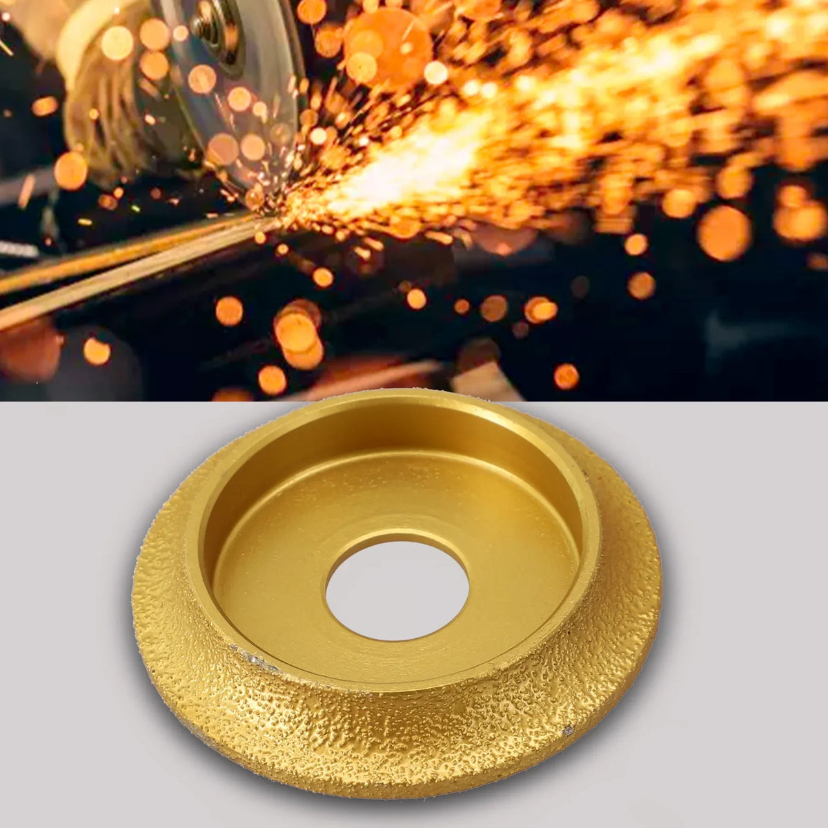 Vacuum Brazed Diamond Grinding Wheel – Marble Granite Glass