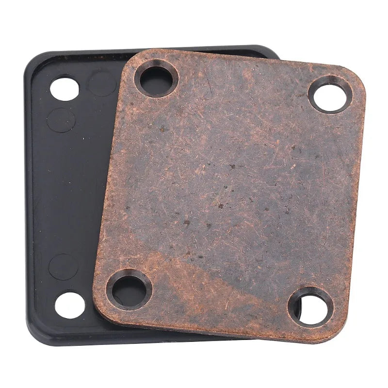 Bronze Electric Bass Guitar Reinforcement Body Connecting Steel Plate