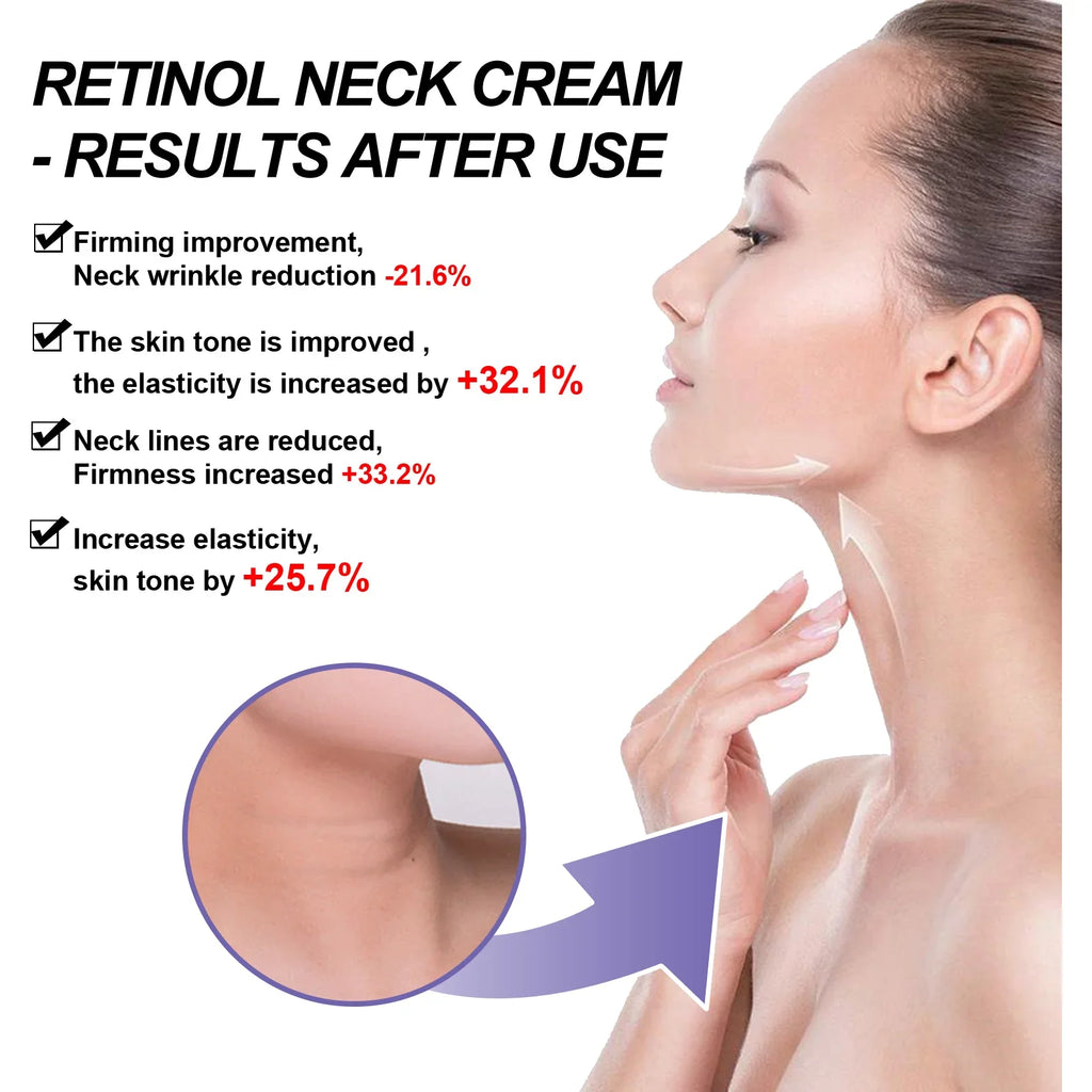 Retinol Neck Firming Cream – Moisturizing & Smoothing 40ml