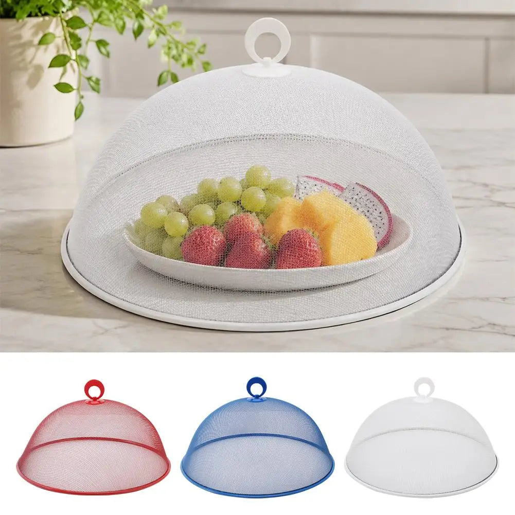 Round Iron Mesh Food Cover Dome – Insect & Dust Guard