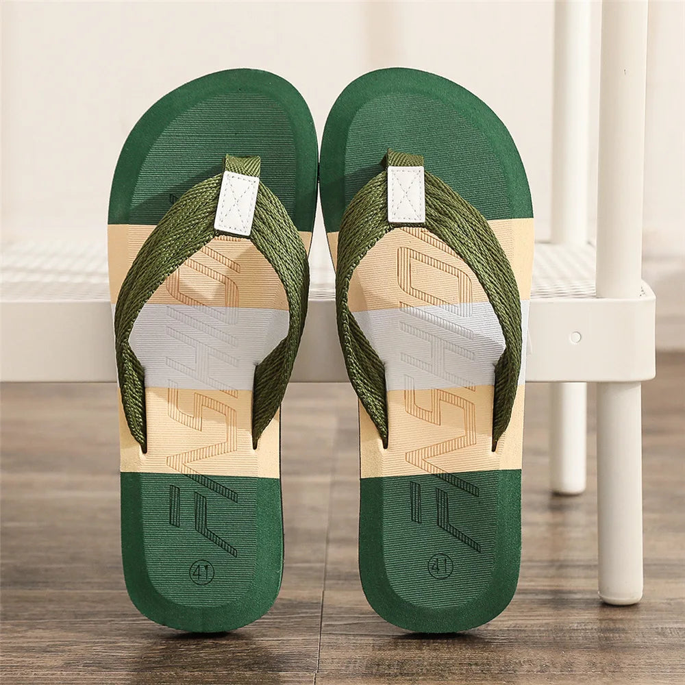 Men's EVA Flip Flops – Anti-Slip Beach & Indoor Slippers