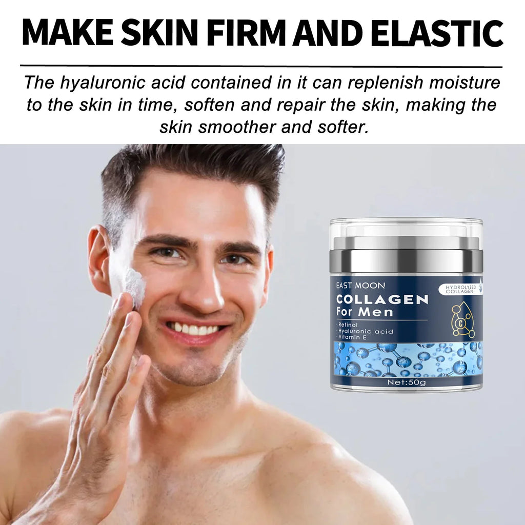 Men's Retinol Collagen Face Cream – Anti-Wrinkle & Firming