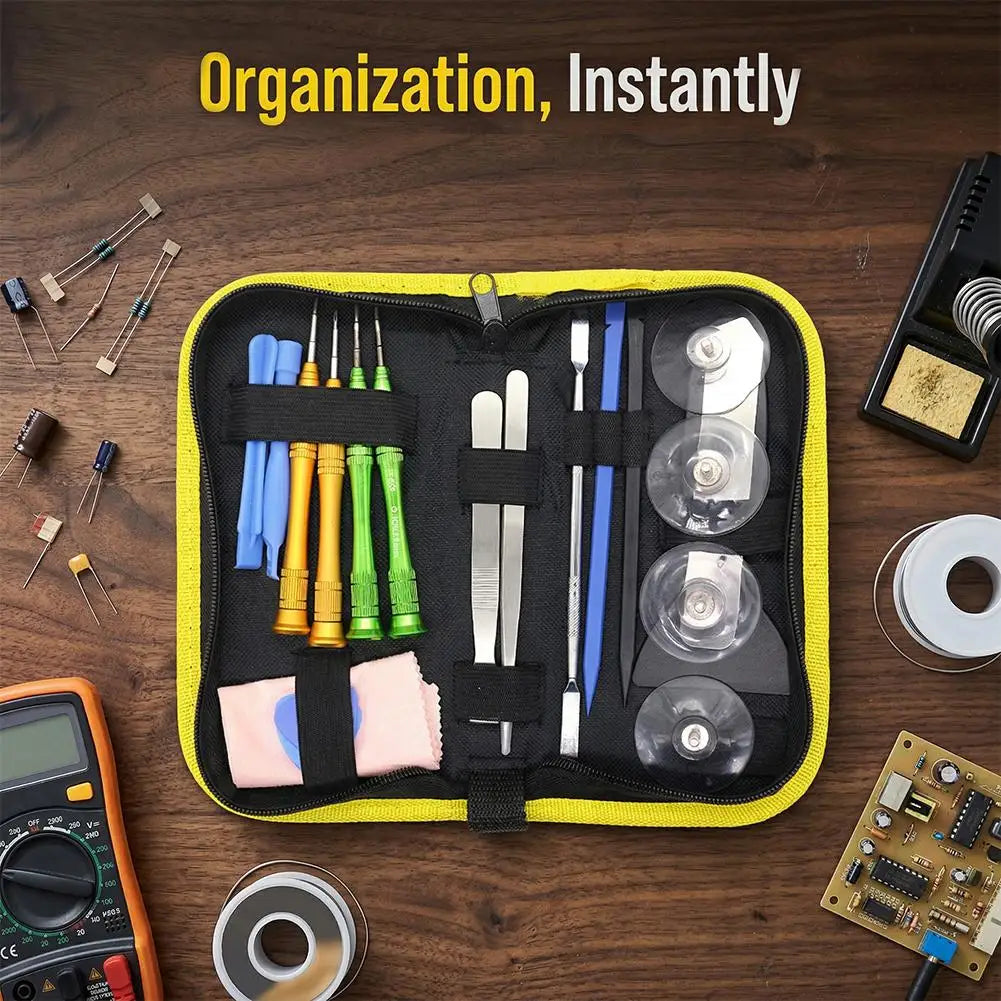Oxford Canvas Tool Bag – Multifunction Repair & Hardware Pouch