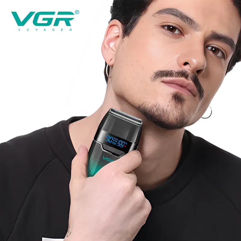 VGR V-308 Electric Shaver & Hair Trimmer | Digital Display