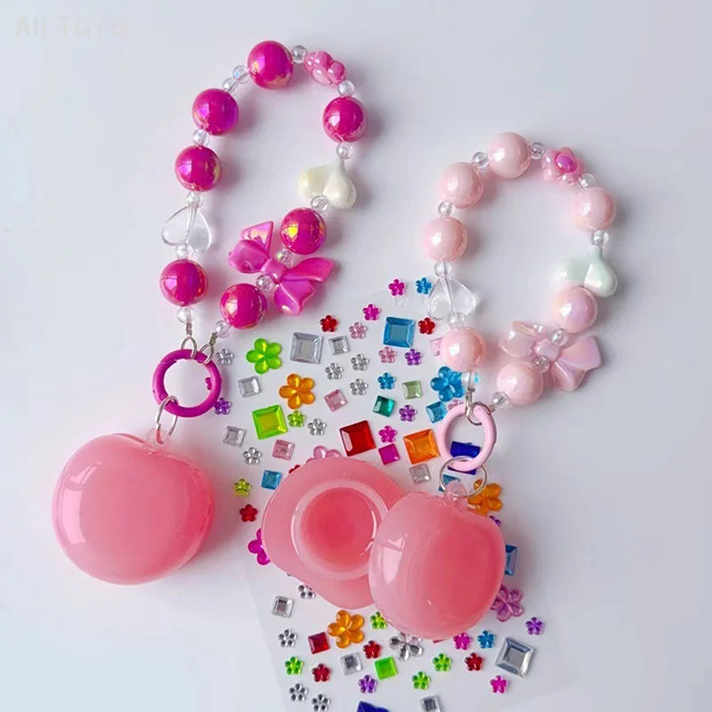 5g Mini Empty Lip Balm Jar with Bracelet Pendant | Refillable