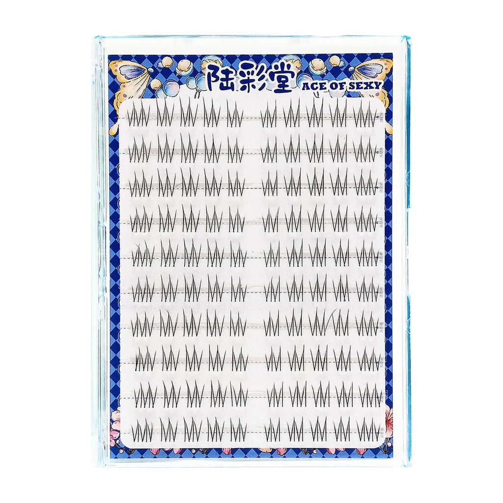 Glue-Free Cluster False Eyelashes | 10 Rows Natural Lash Ext
