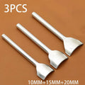 Quarter-Circle Leather Punch Set 10/15/20mm – 3-Piece Arc Punches