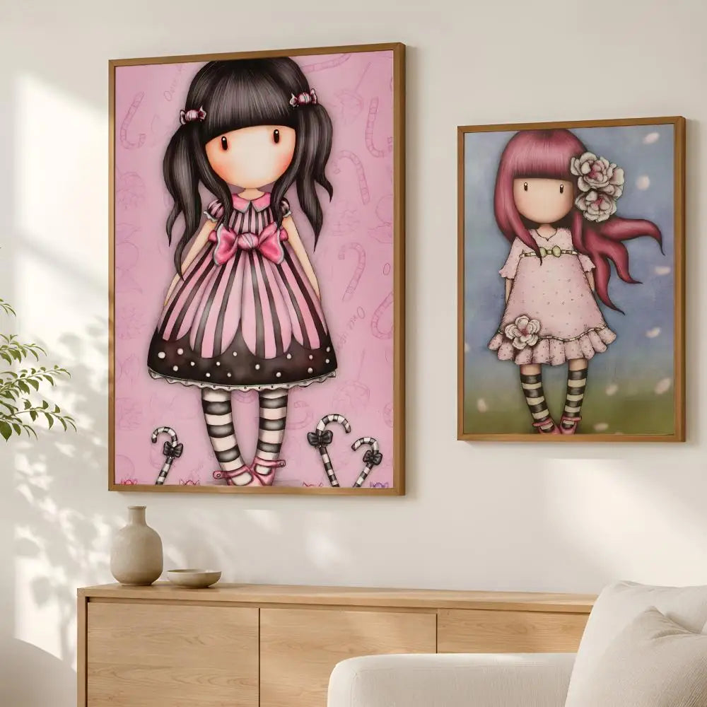 Gorjuss Self-Stick Wall Poster – HD Waterproof Home Decor