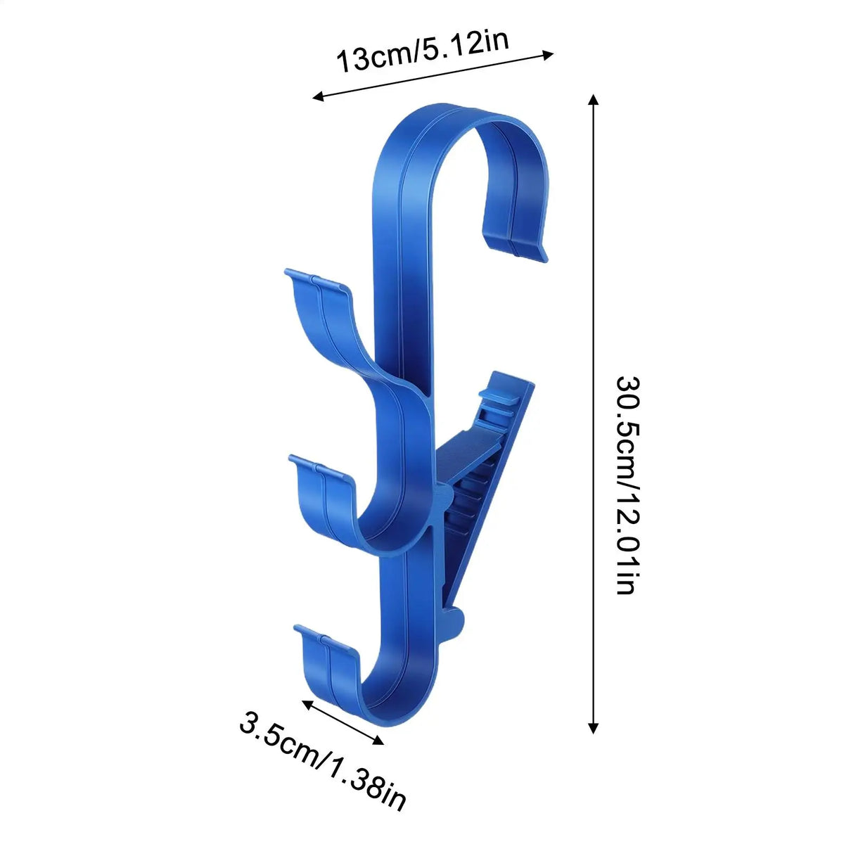 Adjustable Pool Pole Hanger & Hook Organizer – 2 Pack