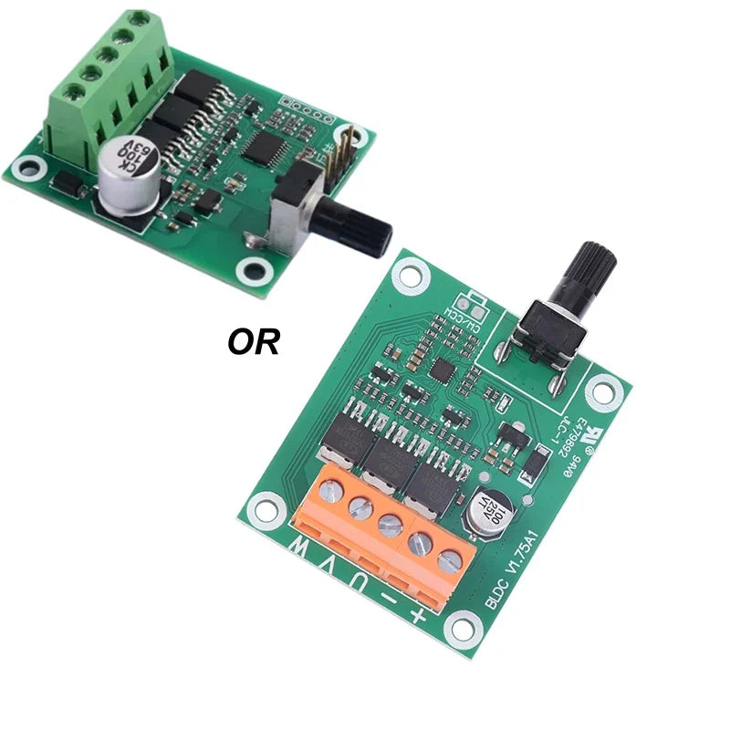 DC Brushless Motor Control Board 6V 12V 24V Speed Governor DIY