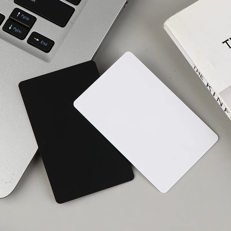 5 Black White NFC215 Cards Rewritable NFC NT-AG215 PVC Blank Easy