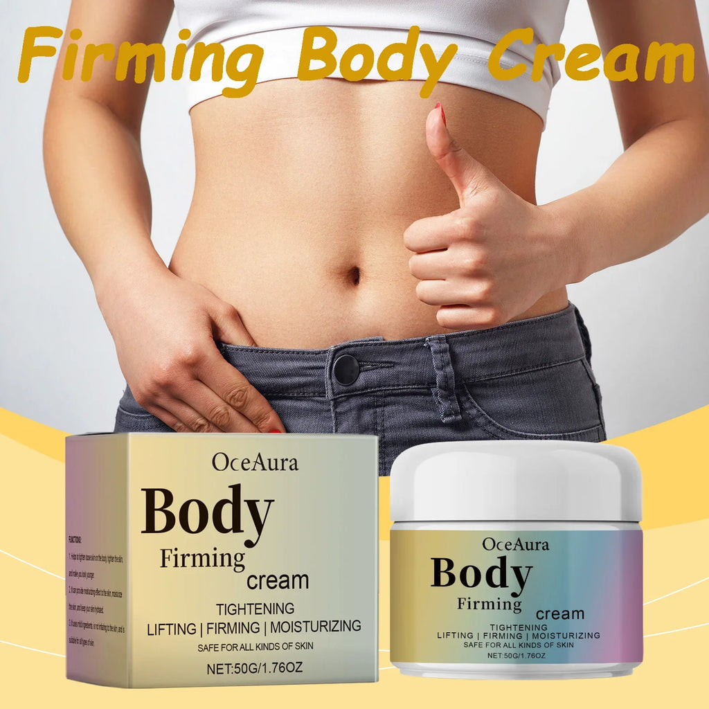 OceAura Collagen Firming Body Cream – Tighten & Lift Skin 50g