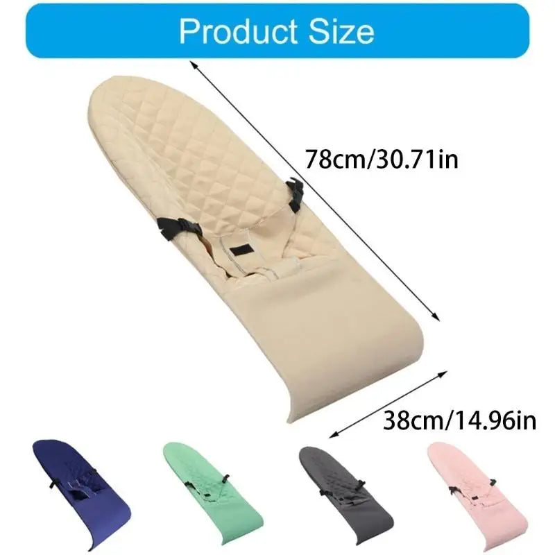 Cotton Baby Bouncer Cover – Soft, Washable & Breathable