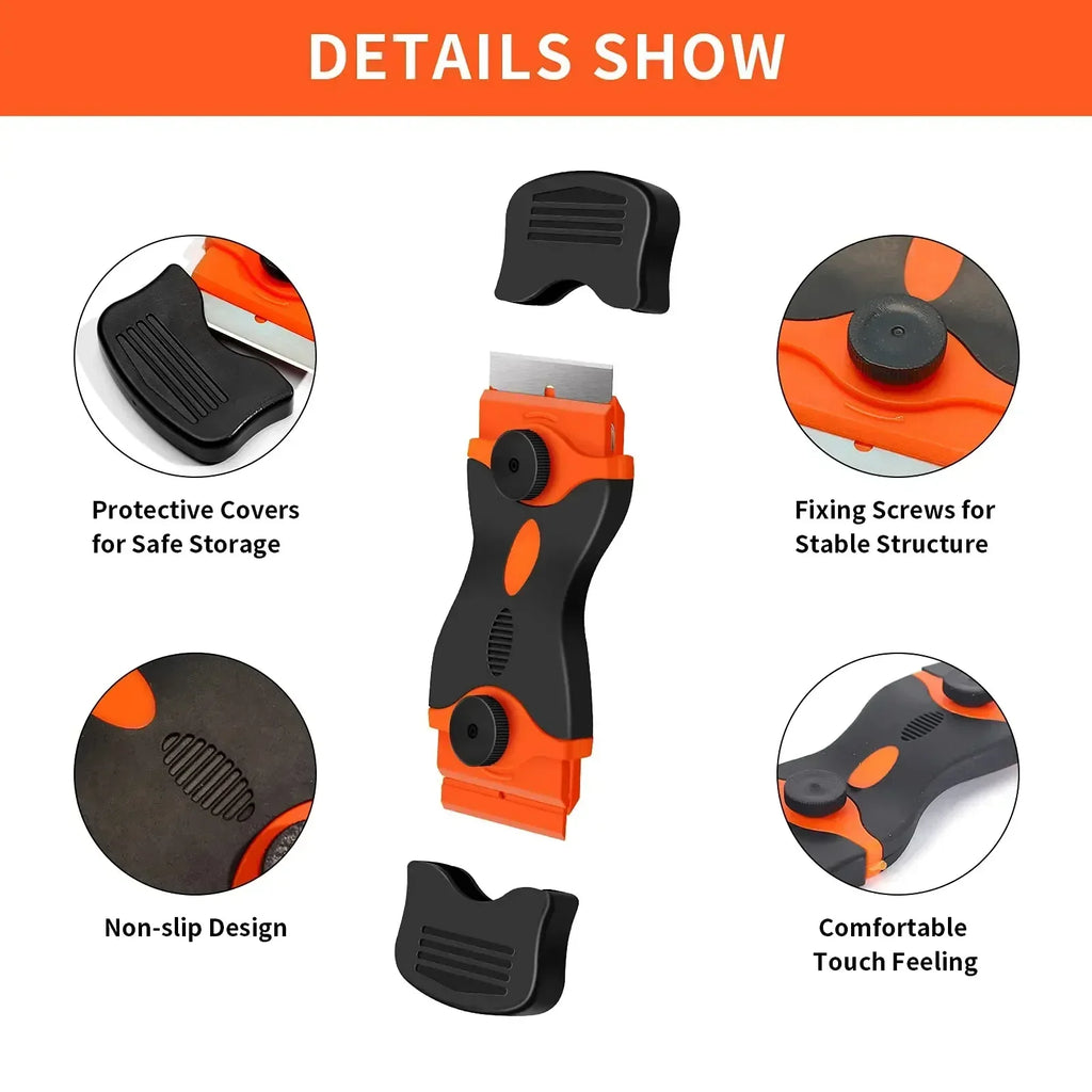 Scraper Squeegee Window Cleaning Tool – Glass, Car & Ceramic