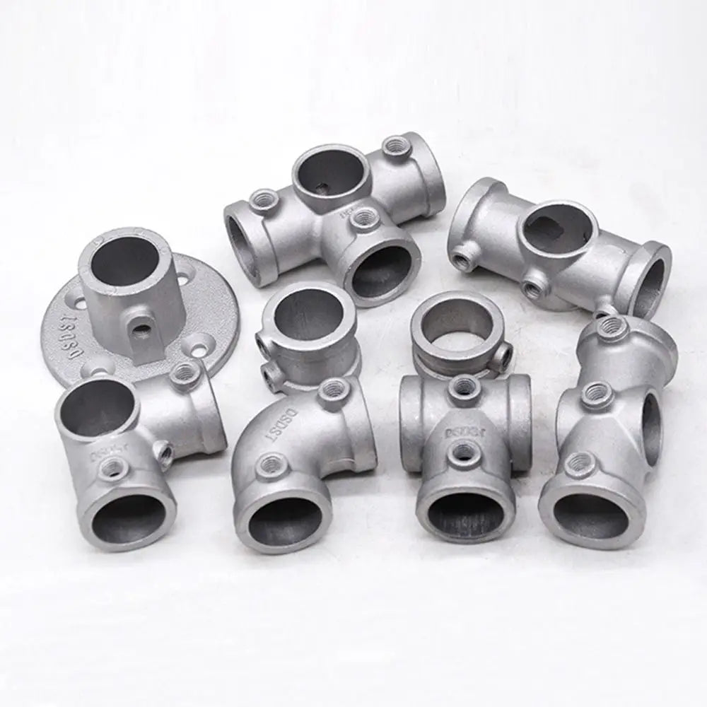1 2'' 3 4 Pipe Fitting Connector Aluminum Alloy Steel Fixed Buckle