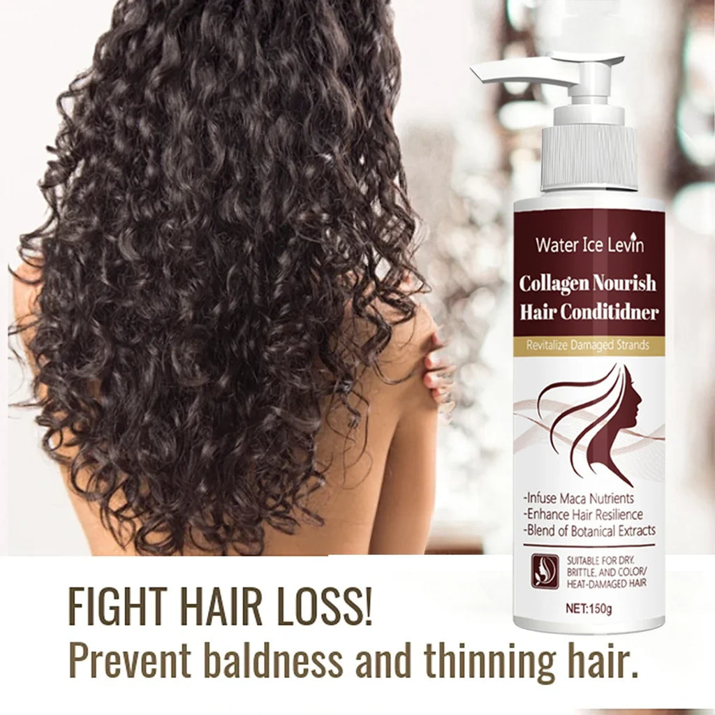 Collagen & Maca Root Hair Conditioner – Nourish & Shine 150g