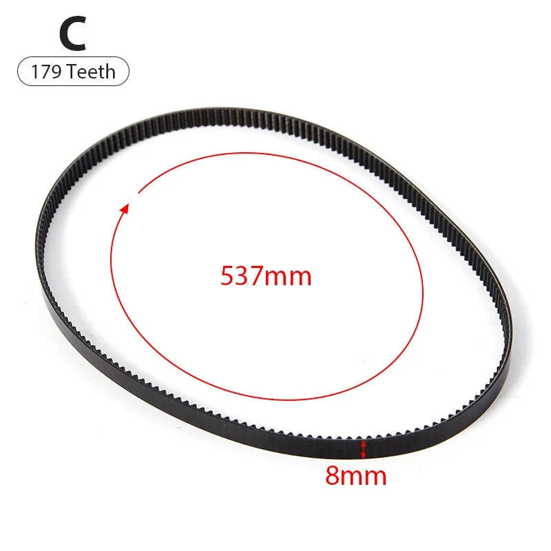 179/173 Teeth Bread Machine Drive Belt | Replacement Part