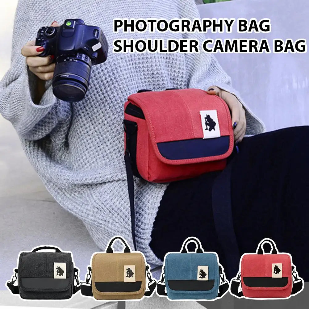Canvas Camera Bag for Canon EOS DSLR & Mirrorless | 18-55mm