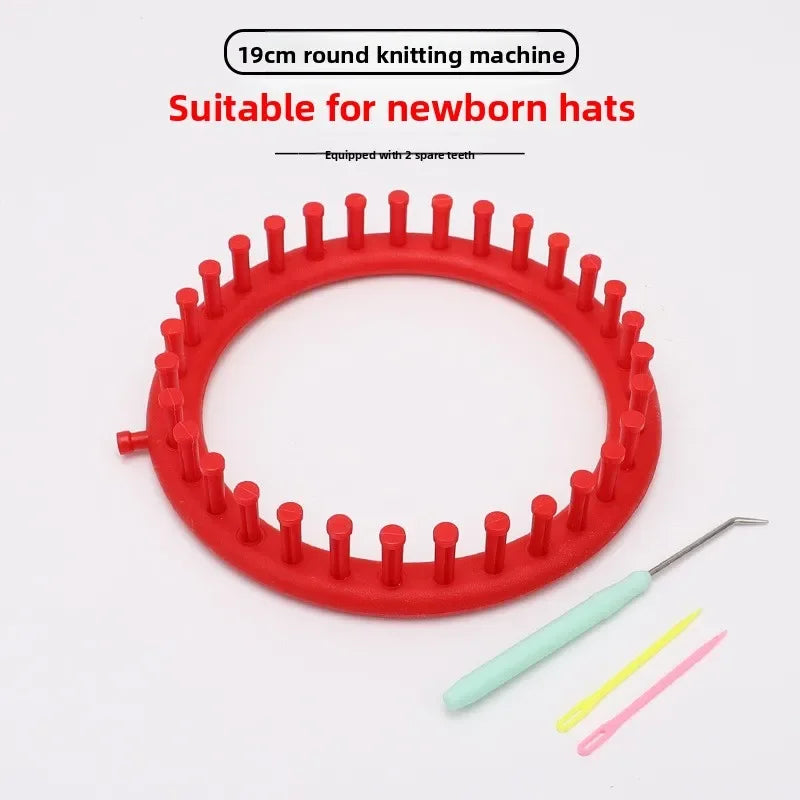 DIY Plastic Weaving Loom Kit – Portable Rectangle Wool Knitter