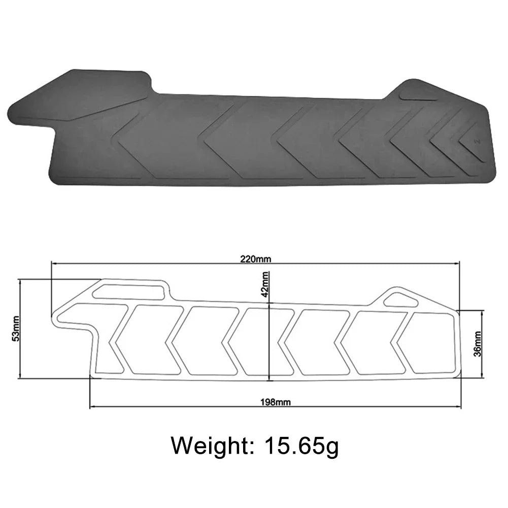Silicone Bike Chain Guard Sticker | MTB Frame Scratch Protector