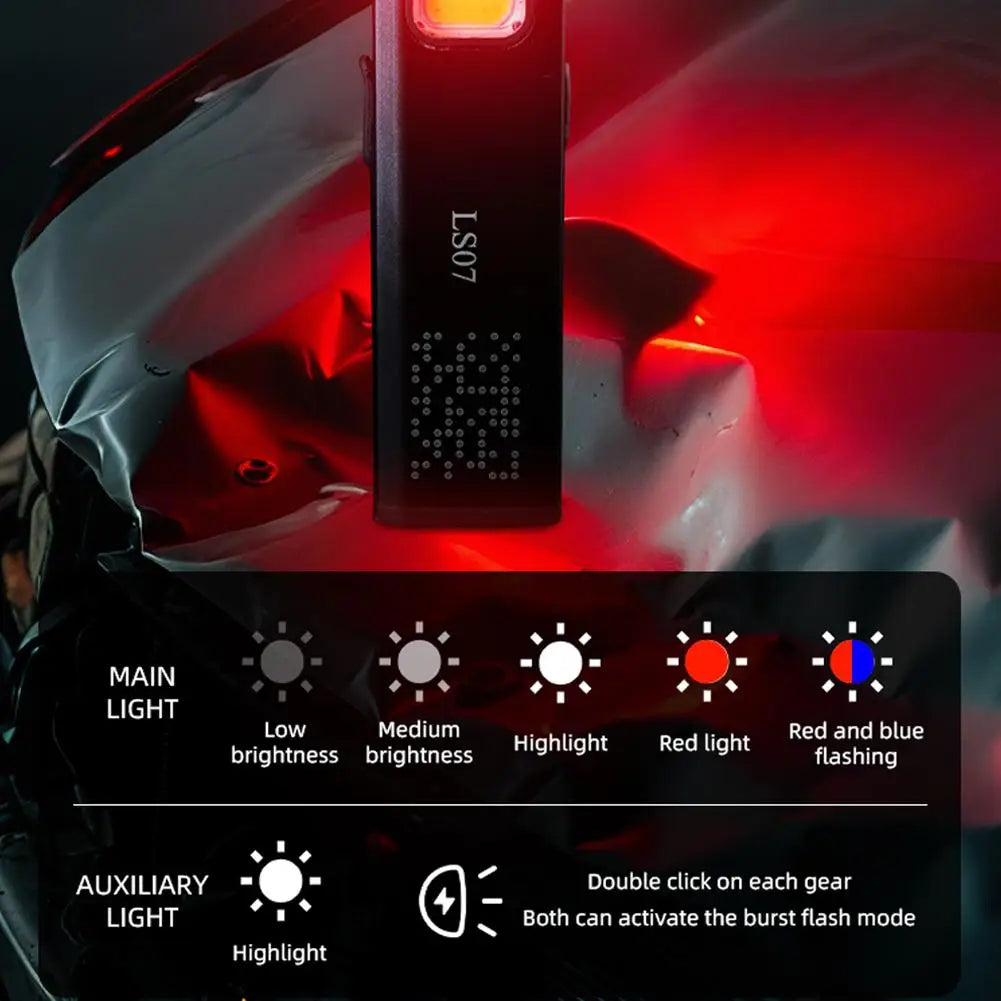 Mini Magnetic LED Pocket Flashlight – 800LM, 6 Modes, USB-C