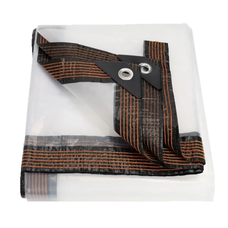 Transparent Waterproof PE Garden Tarpaulin – Plant Cover