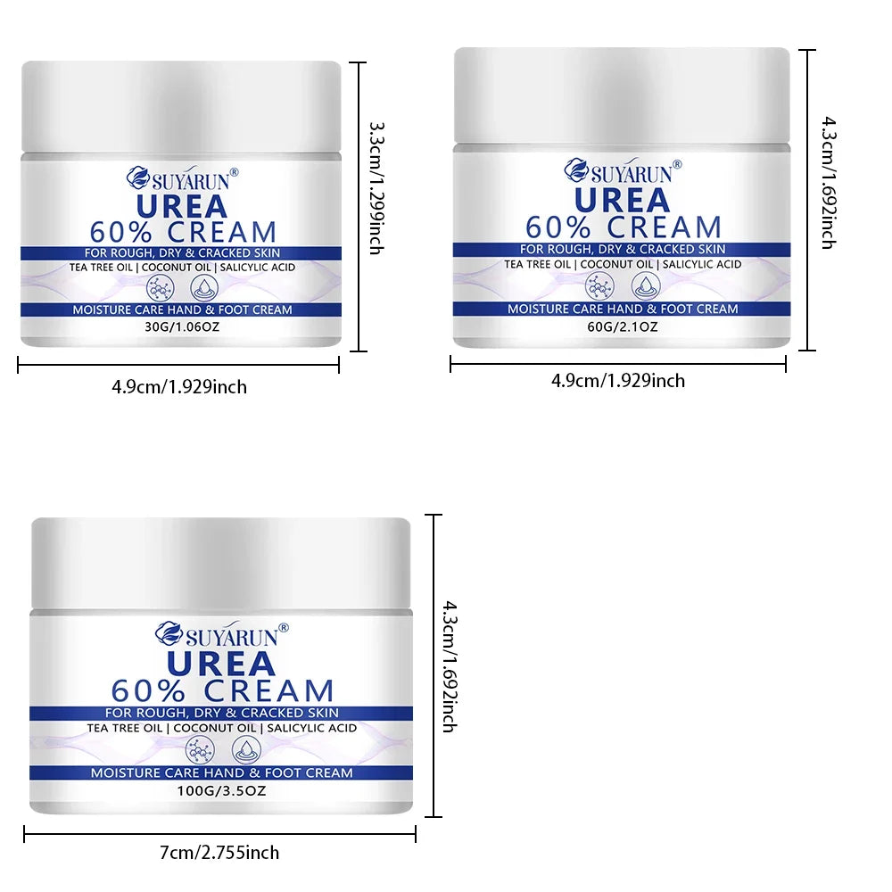 SUYARUN 60% Urea Foot Cream – Cracked Heels & Dry Skin