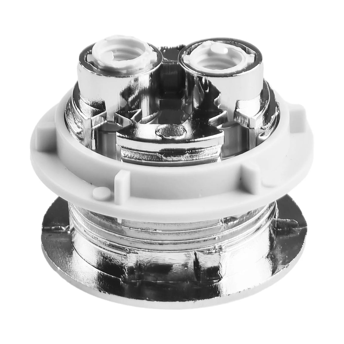 Dual Flush Toilet Tank Round Valve Push Button Water Saving Cistern