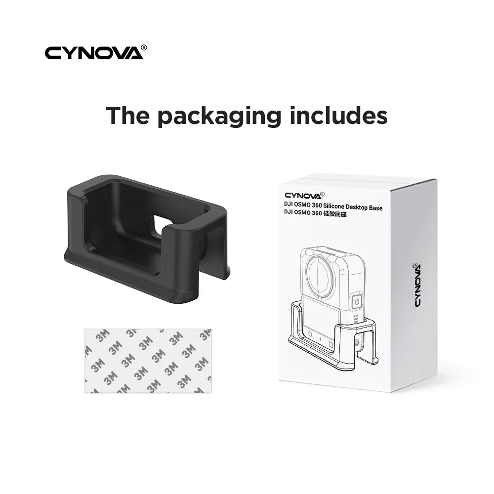 Silicone Desktop Base Stand for DJI Osmo 360 Action Camera