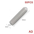 50-Pack Dishwasher Rack Tine Caps – Flexible PVC End Tips