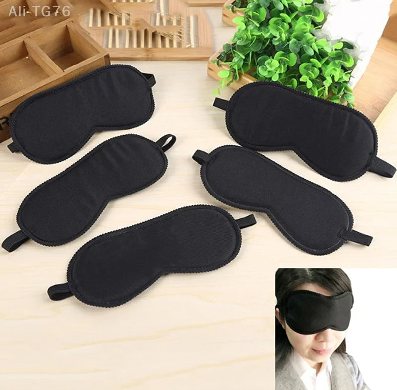 Plush Sleep Eye Mask – Light Blocking Blindfold for Travel