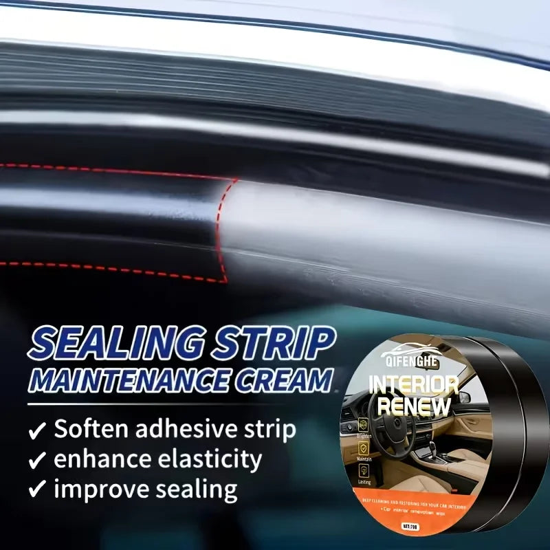70g Car Interior Renew Wax – Dashboard, Leather & Plastic Trim