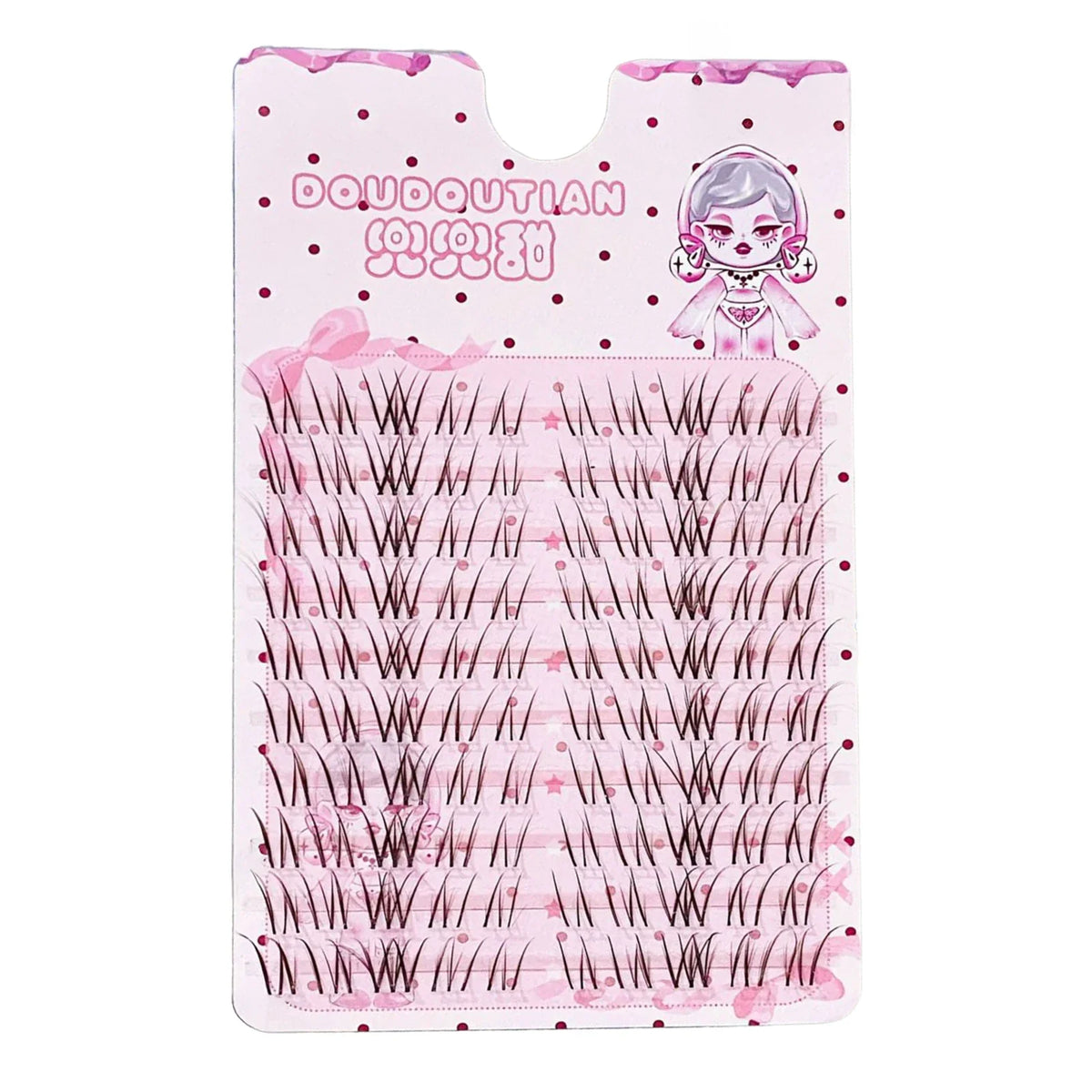 Sweet Brown Wispy False Eyelashes | Natural Manga Style 7-12mm