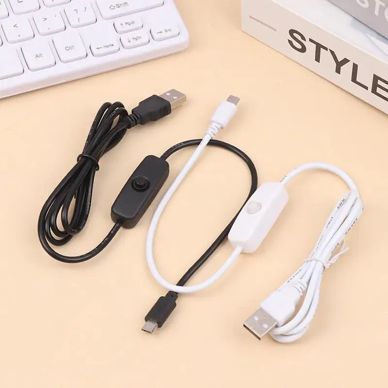USB to Type-C Extension Cable with On/Off Switch – 1M