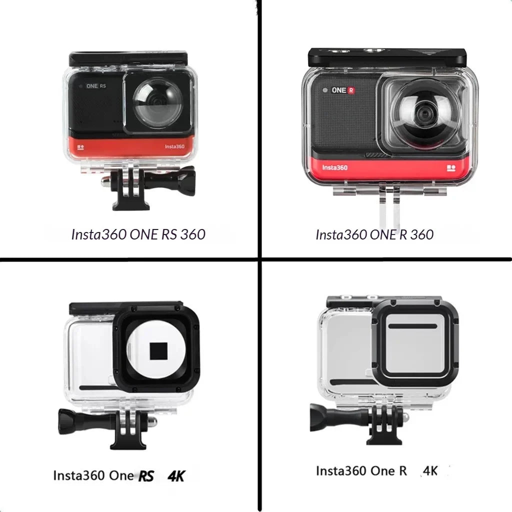 Waterproof Diving Housing Case for Insta360 ONE RS/R – 30m