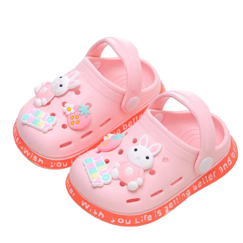 Kids Cartoon Clogs | Boys & Girls Summer Beach Sandals