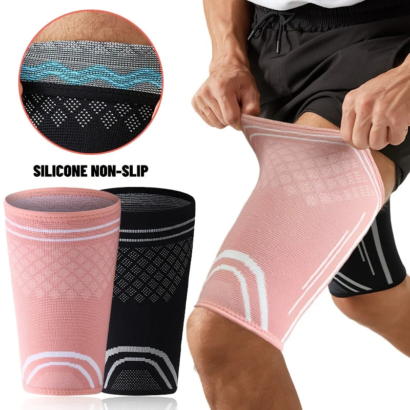 Elastic Thigh Compression Sleeve | Non-Slip Upper Leg Support