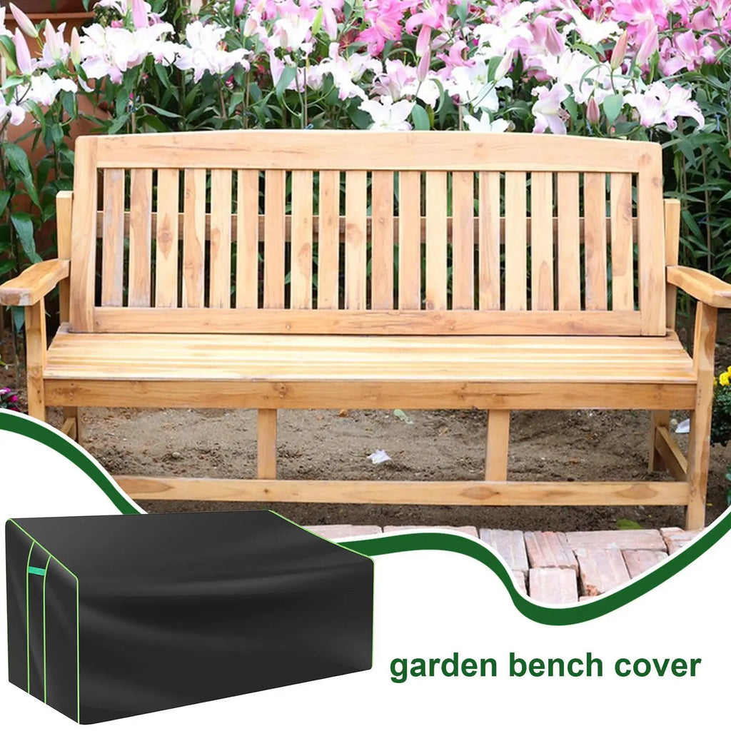 Heavy-Duty Outdoor Loveseat Cover | Waterproof 2-Seater Bench