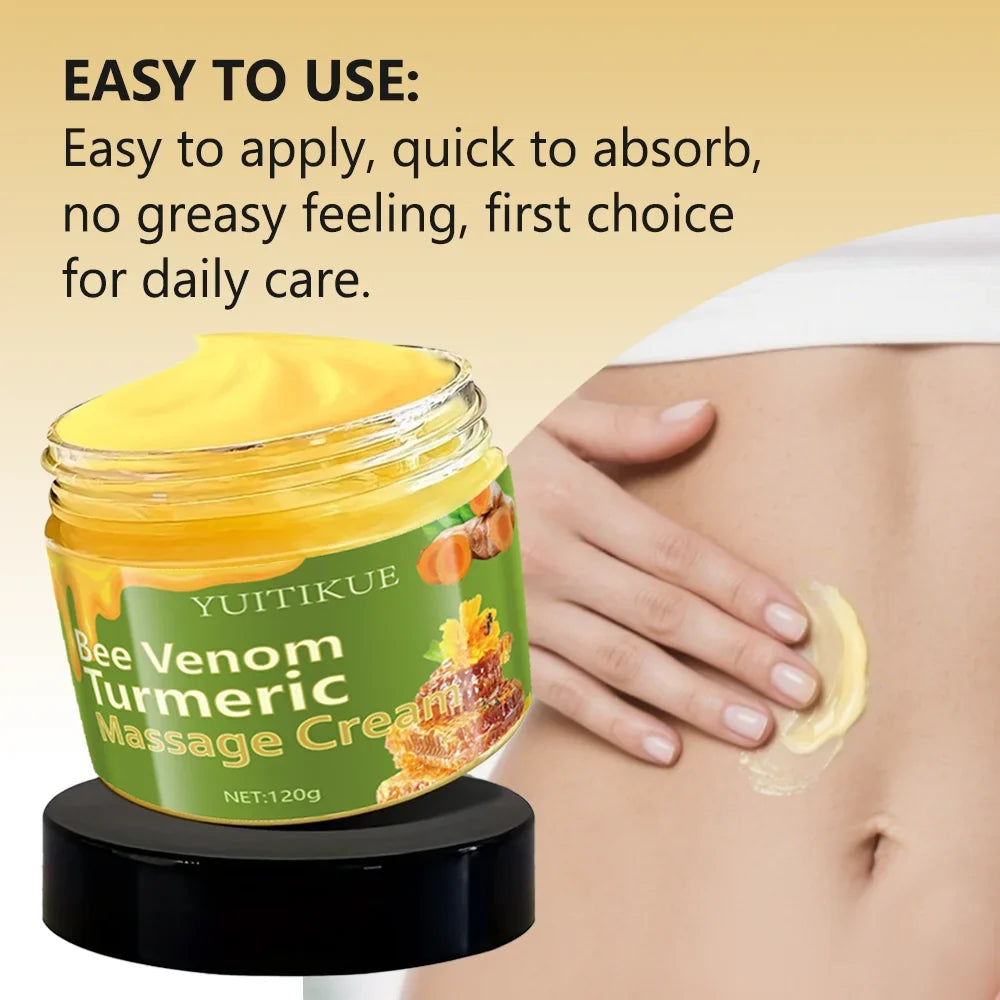 YUITIKUE Firming Cream 120g – Bee Venom & Turmeric Body Cream