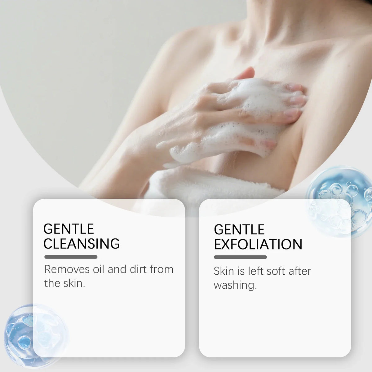 OceAura Lemongrass Exfoliating Soap – Herbal Daily Bath Bar