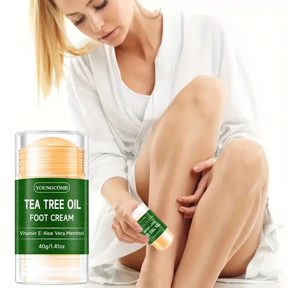 Tea Tree Oil Foot Cream – Moisturizing Foot & Hand Care 40g