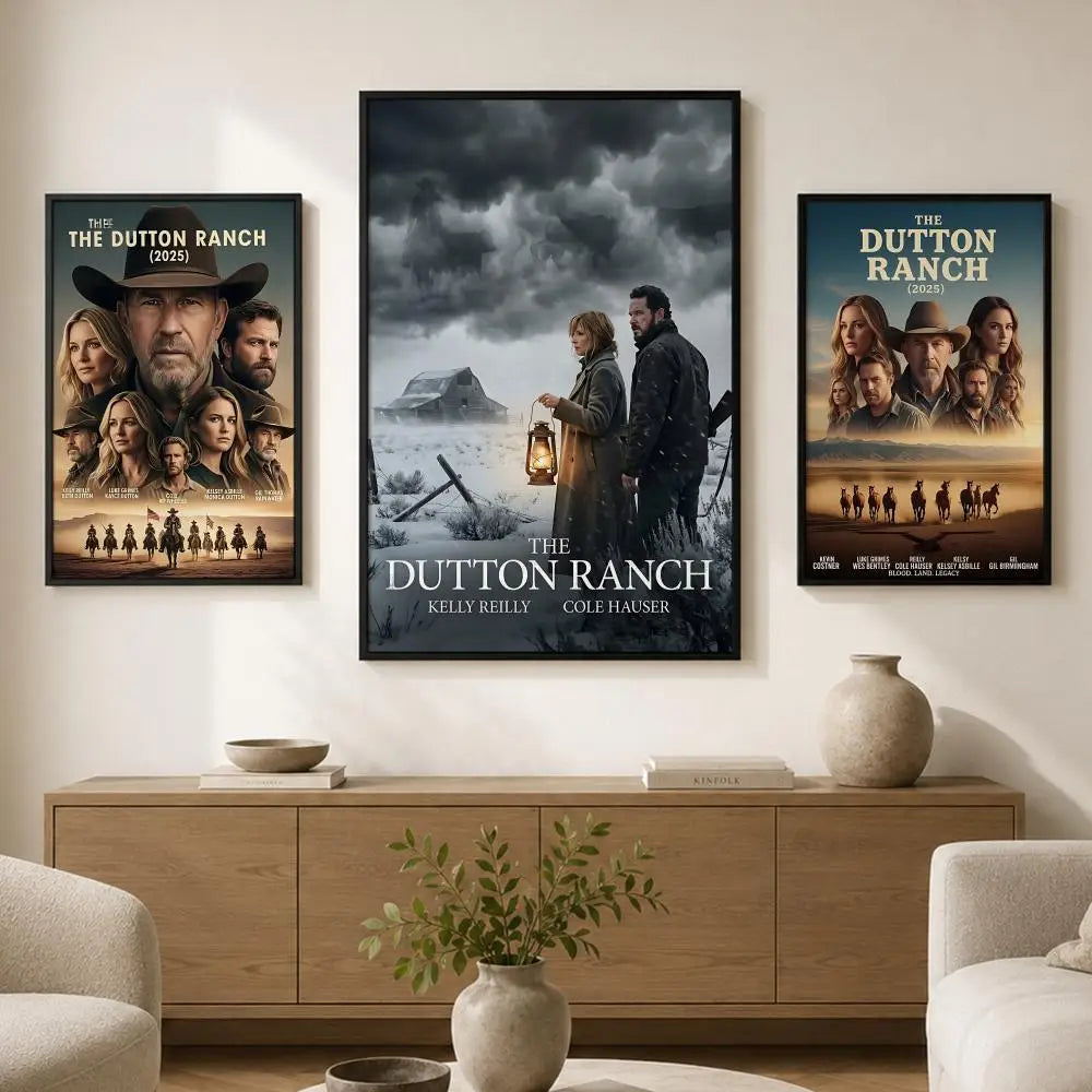 Dutton Ranch Wall Poster – Self-Adhesive HD Decorative Art