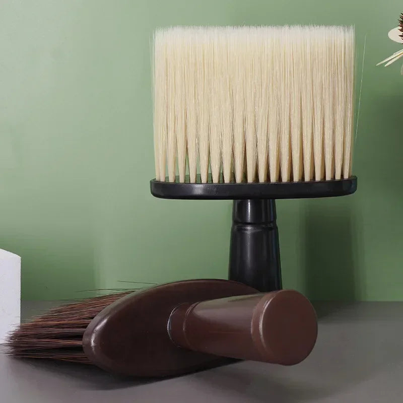 Professional Barber Neck Face Duster Brush | Salon Hair Styling Tool