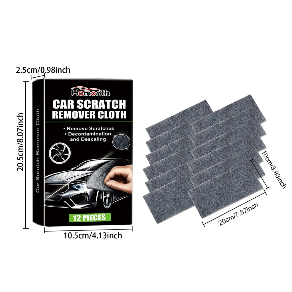 Nano Car Scratch Remover Cloth 12pcs – All Cars & SUVs