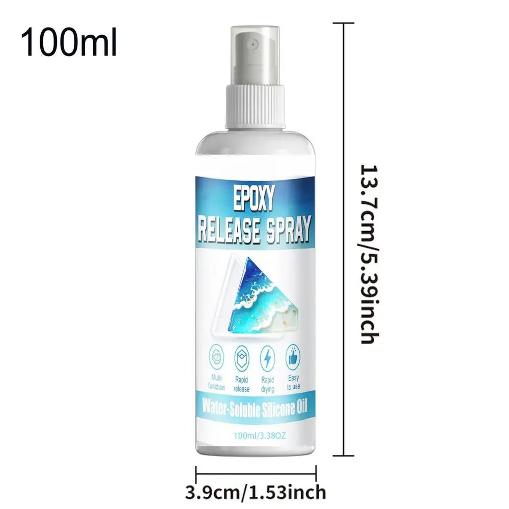 100ml Epoxy Mold Release Spray – Universal Resin Demold Agent