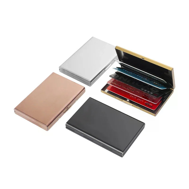 RFID Blocking Slim Metal Card Holder Wallet | Unisex