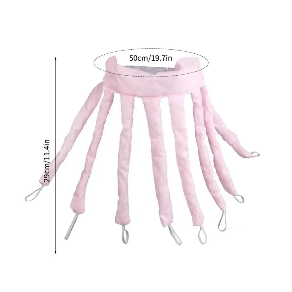 Heatless Curling Rod Headband Lazy Hair Silk Ribbon Soft Wave Formers