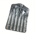 6-Piece Stainless Steel Succulent Tweezers Set | Elbow & Straight