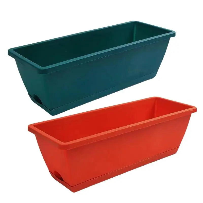 Self-Watering Planter Pot with Reservoir & Drainage – Indoor